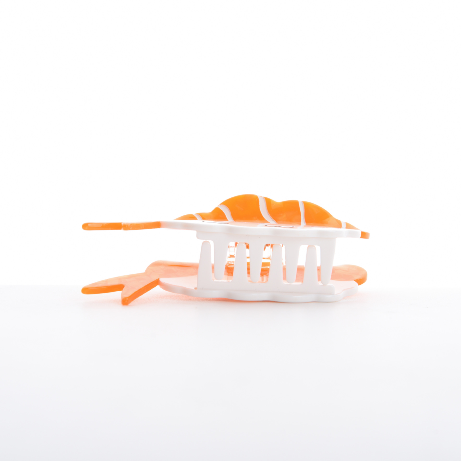 44g Weight Hair Claws Hair Accessories Type 1 Piece Quantity Daily Occasion Acetic acid sheets Material Sushi, Shrimp Pattern All Seasons Season Women's Gender Cute, Modern Style Style Cute Modern Style Women's Sushi Shrimp Acetic Acid Sheets Hair Claws 7