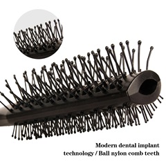 Combed hair styling comb for men, special design hair comb, re-toothed texture large-toothed comb on both sides, large-toothed fluffy comb