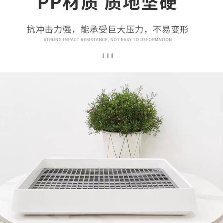 ウサギのウサギの専用のペットのウサギのトイレの大きいサイズの糞鉢のホランドのブタのゼラニウムのネズミの尿鉢のモルモットの便器の用品の大きいサイズ