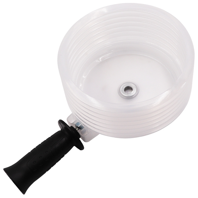 Abridor de agujero cubierta de polvo con mango de techo carpintería metal tablero de yeso downlight Audio Spotlight multi-función gris tazón