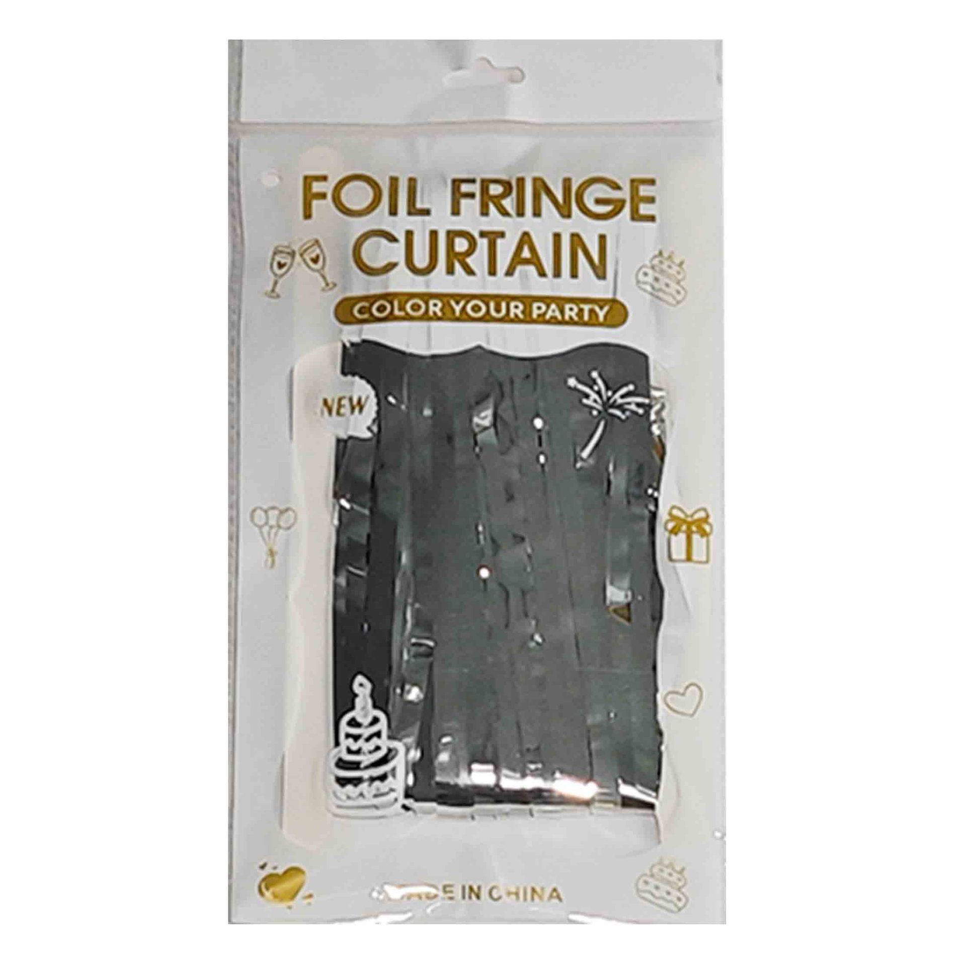 Decoración de la fiesta 1 * 2m cortina de seda de lluvia de cumpleaños accesorios de boda cortina brillante