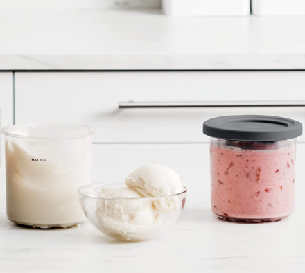 New ice cream storage tank Ninja XSKPLID2CD Pints ​​suitable for NC299AM C300s Ser