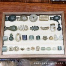且末糖和田玉小鱼葫芦文玩配件手工diy手链手串手饰时尚饰品配饰