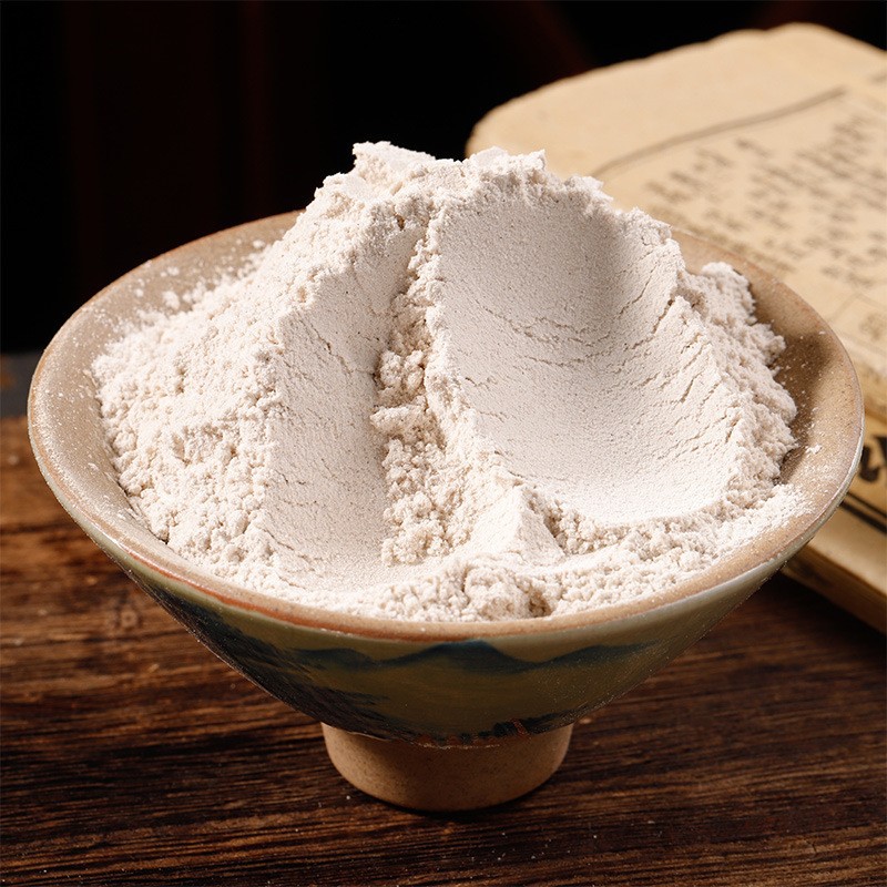 Poria Powder Fu Ling 500g Ground Poria cocos Herbal Powder for Tea Soup and Culinary Use quality and texture