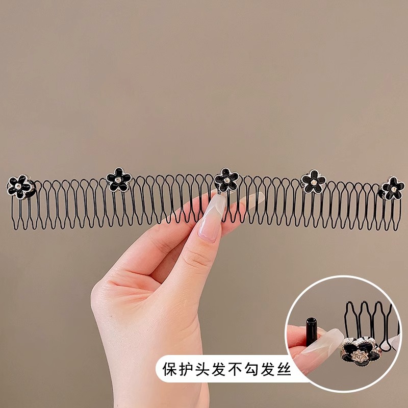 Camellia pin de cabello roto acabado de cabello artefacto invisible pin de cabello para mujeres 2025 nuevo toque de cabello de cabello de cabeza