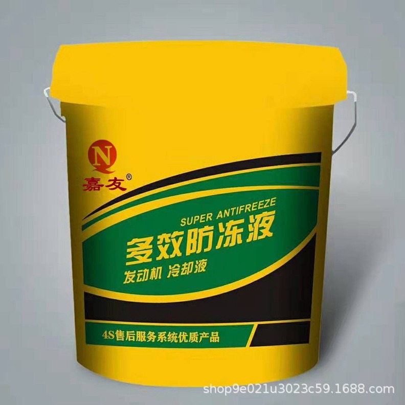 嘉友 -25℃乙二醇长效防冻液 防腐防垢防沸 18L 山东润滑脂厂