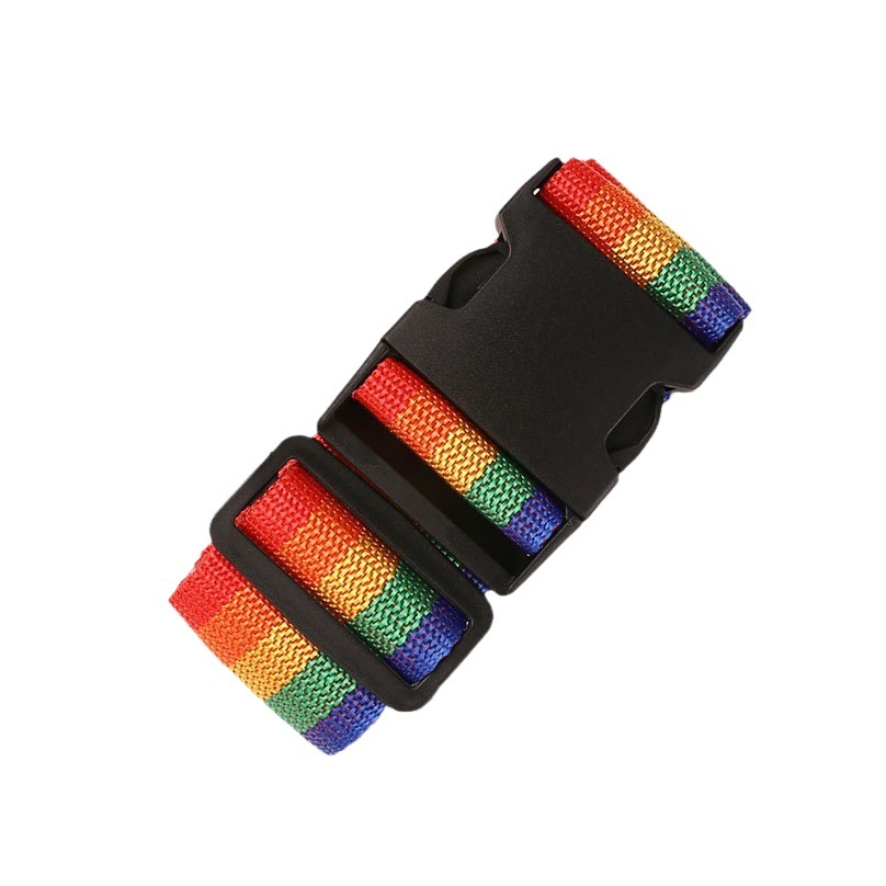 Travel Luggage Packing Straps, Non-Locking Luggage Securing Straps, 2m Long Buckle Luggage Straps