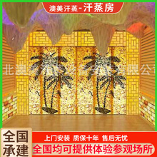 定 做负离子汗蒸房家用盐蒸房洗浴汗蒸房纳米材料装锗石汗蒸房