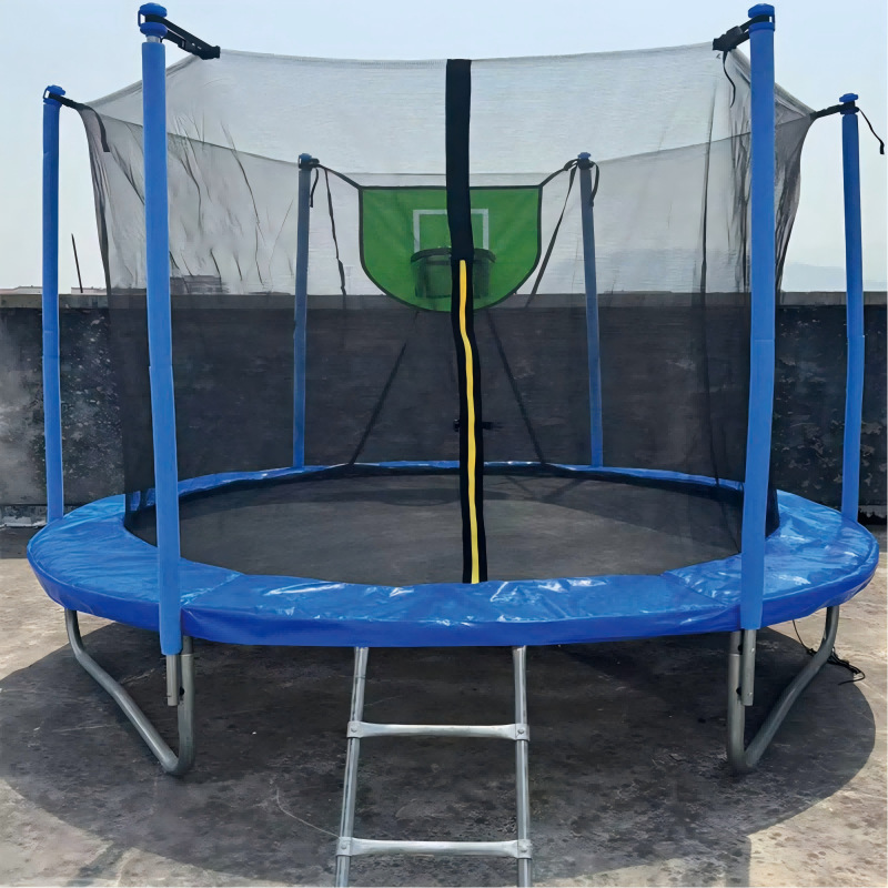 Trampolín al aire libre, intranet, intranet, trampolín, intranet, toma de la cama de salto, red de protección interna, accesorios de cama de salto encriptados, tamaño completo