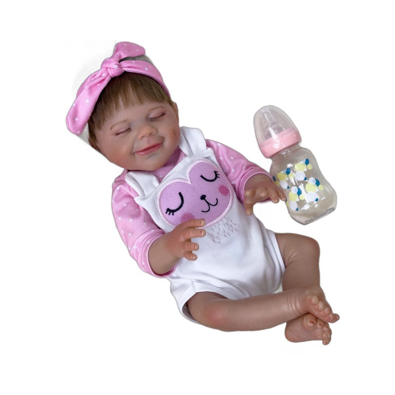 45 mm CM para el hogar suave pesado bebé muñeca de regalo muñeca de niña muñeca de regalo simulación de mariposa