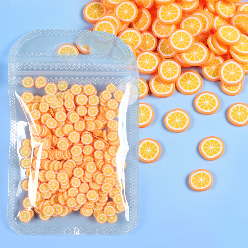 뼈주머니 과일연질점토조각 10g-6