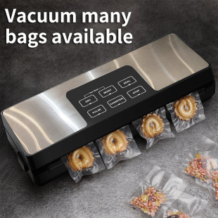 Cross-border Customized Vacuum Sealer Vacuum Fresh-keeping Sealing Machine Household Wet and Dry Plastic Sealing Machine Packaging Machine