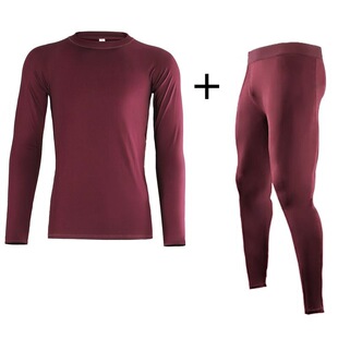 V 54023 Winter Gold Fleece Thermal Underwear Set �q��ů