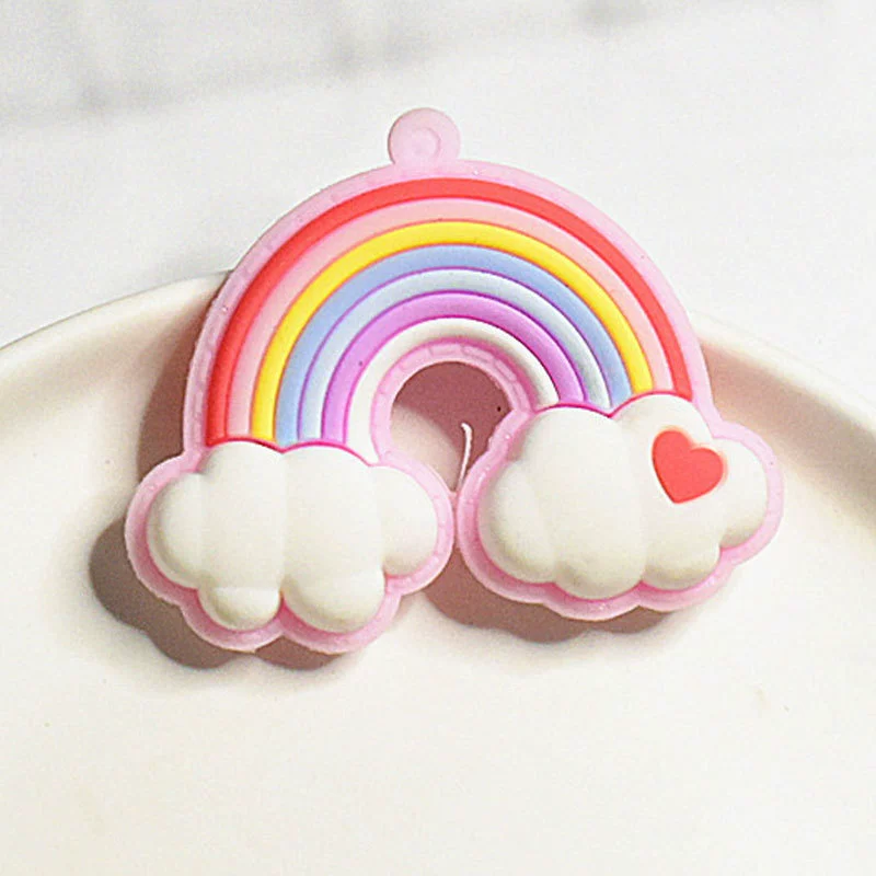 Phone case PVC for keys, accessories, cute keychain