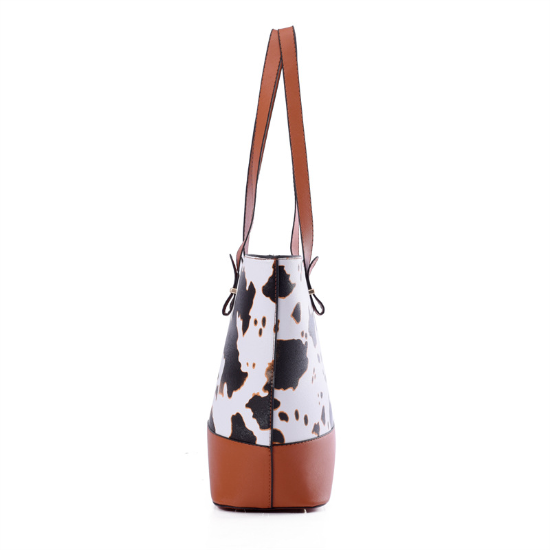 Cross-border new 2024 Women's bag, fashionable large-capacity hand-held buns, mother bag, four-piece set, single-shoulder crossbody bag wholesale bag undefined