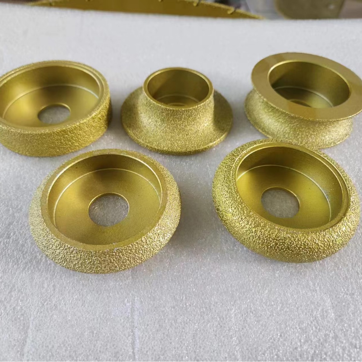 钎焊手工轮75mm石材瓷砖磨边轮角磨轮