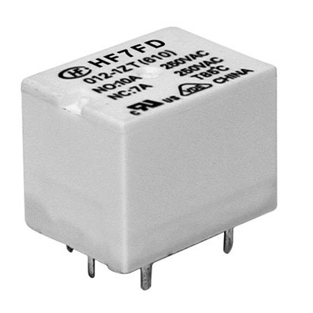 HF7FD/048-1HTGF一组常开4脚10A277VAC继电器HONGFA