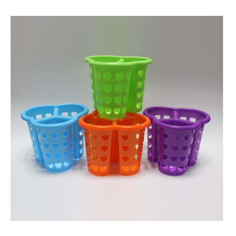 Caja de almacenamiento de plástico triangular, para palillos, joyería y aretes - Producto de exportación