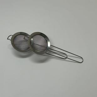 Curved Ear Colander Stainless Steel Colander Ceramic Colander Matcha Tea Leakage Strainer Oil Barrier Spoon Foaming Net Leakage Densified Net Oil Grid