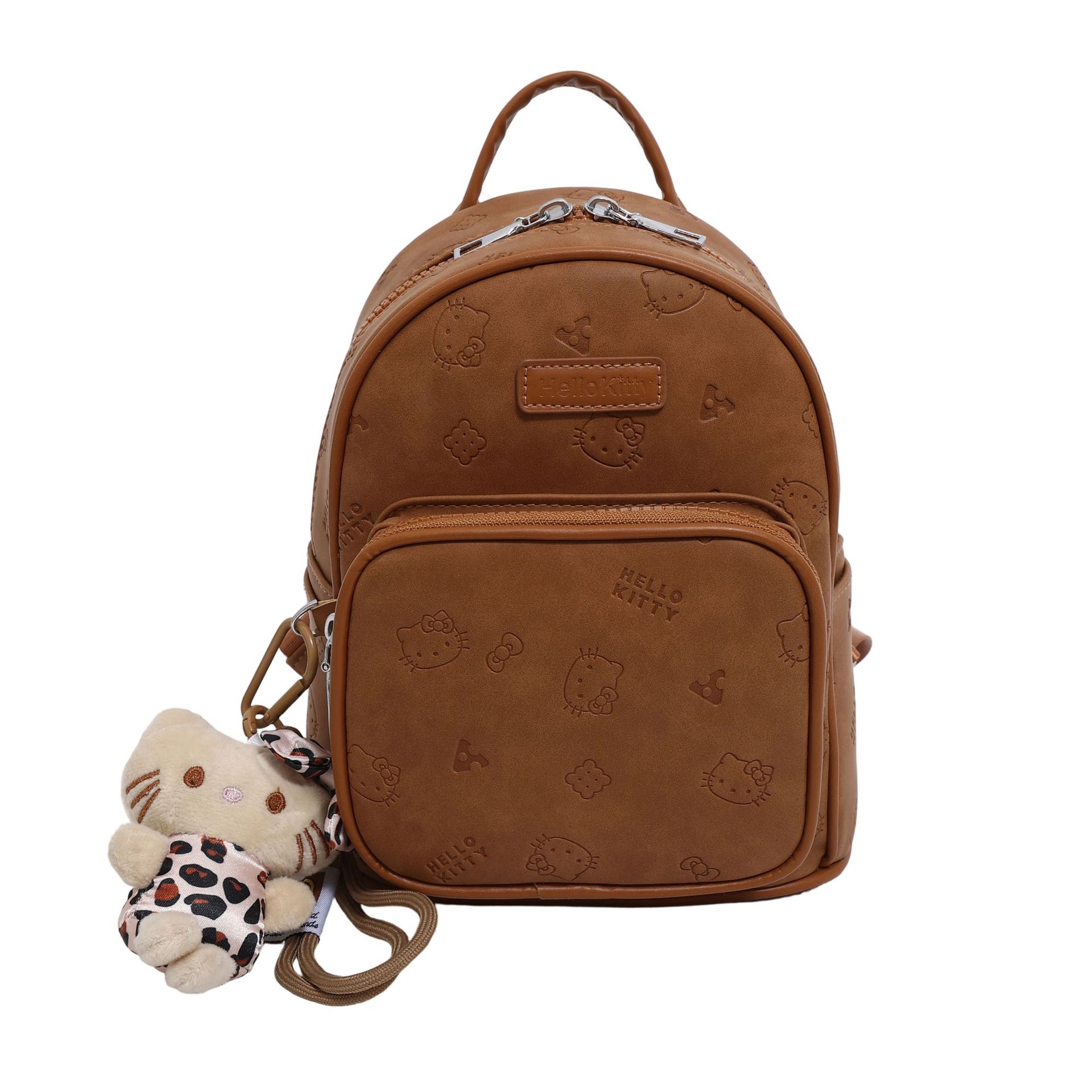 Retro Printed Backpack Women's New Trendy Large-Capacity Student School Bag Work Clothing High-End Niche Exquisite Small Backpack