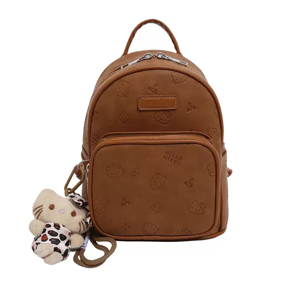 Retro Printed Backpack Women's New Trendy Large-Capacity Student School Bag Work Clothing High-End Niche Exquisite Small Backpack