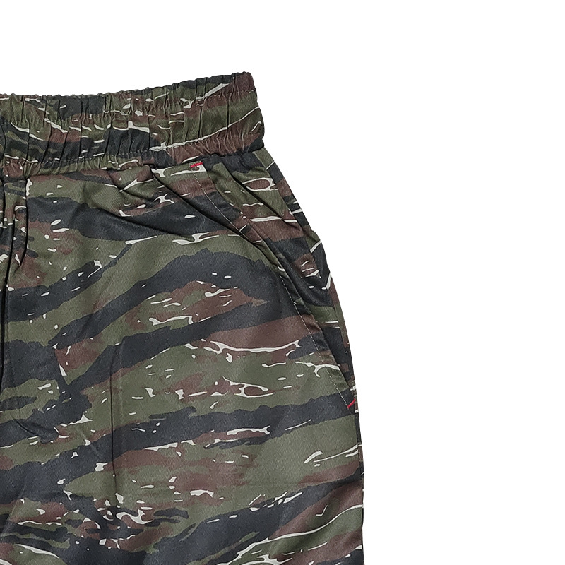 Herrenbekleidung Gewebte Stoffhose mit Kordelzug und mehreren Taschen, einfarbig, lässige Arbeitshose_voghion.com