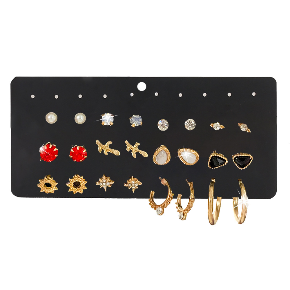 Simple Style Geometric Alloy Plating Womenu0027S Earrings