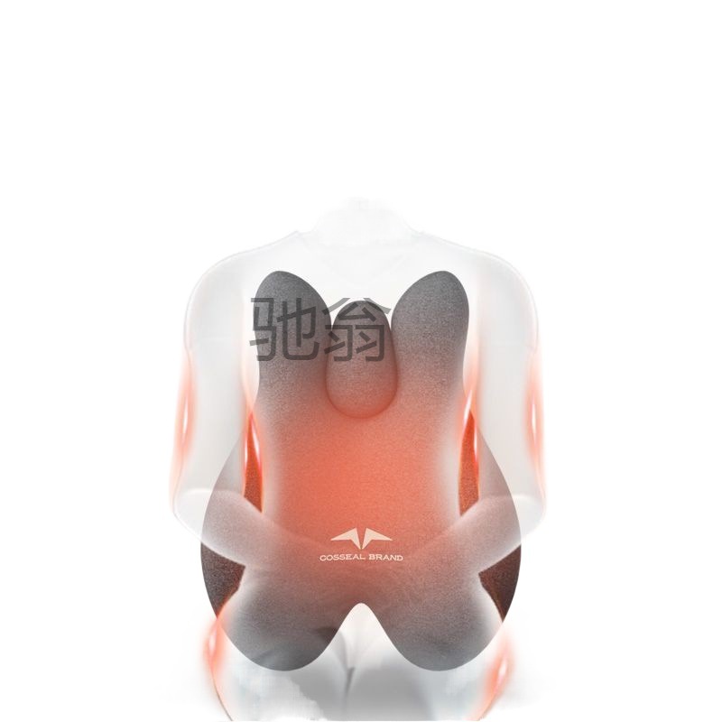 FRG 자동차 마사지 난방 요추 쿠션 백 쿠션 자동차 요추 좌석 백 쿠션 자동차 베개 요추 지원 드라이버