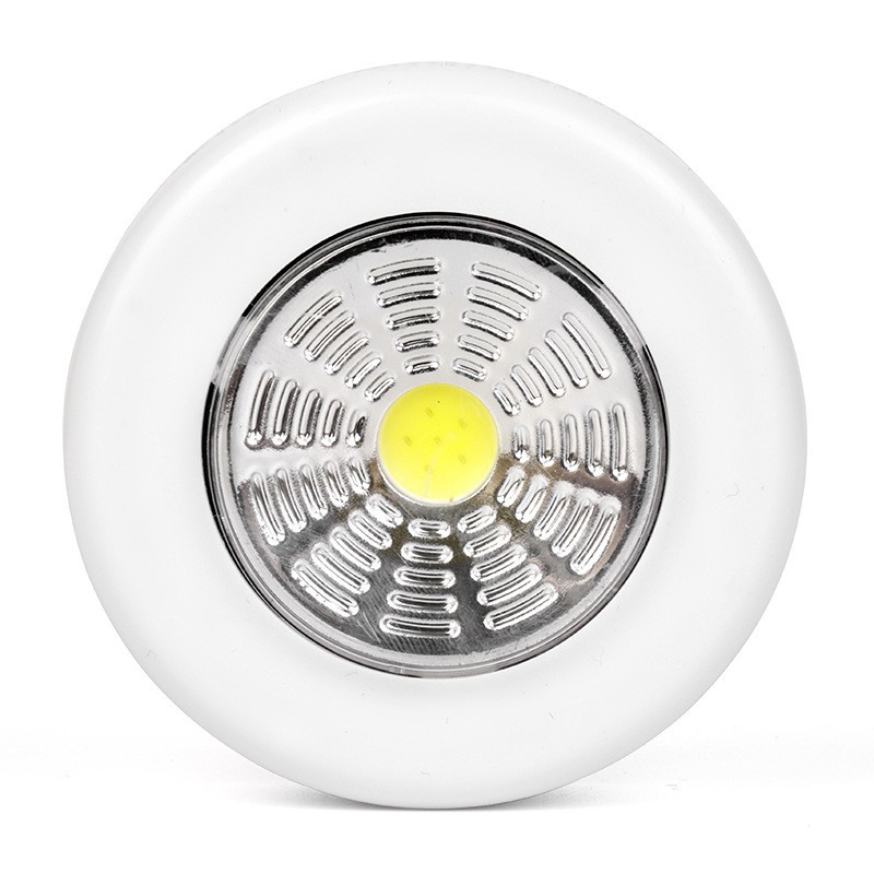 Lámpara de pared especial transfronteriza, mini luz nocturna, batería seca, luz de gabinete inalámbrica de emergencia de pasillo con pegamento trasero