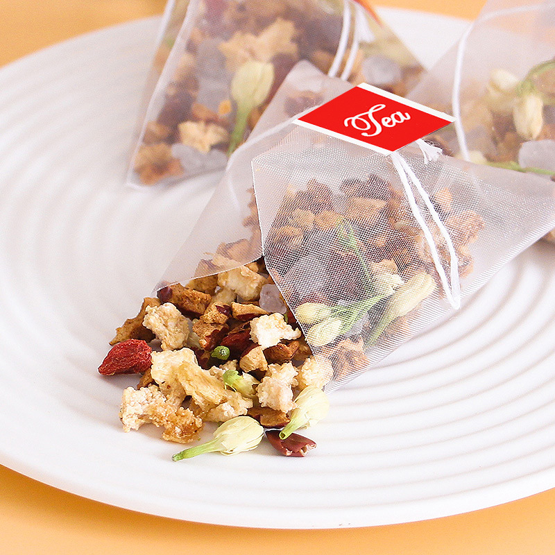 Ginger Snow Pear Jasmine Tea 25 bags Triangle Tea Bags Cold Brew Tea Red Date Goji Berry Combination Health-preserving Eight Treasure Flower and Fruit Tea