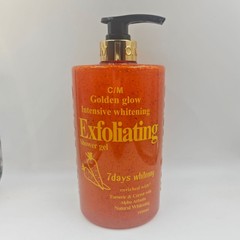 去角质沐浴露跨境exfoliatingwhiteningshowergel外贸7days亮白