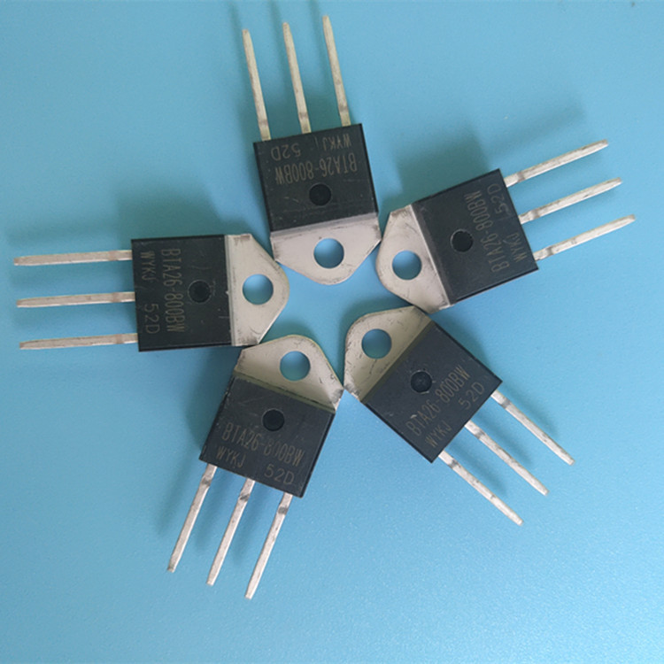 双向可控硅BTA26-800B   26A大芯片TO-3P 厂家直销