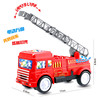 Electric gift box, universal rotating car, excavator, lightweight music toy with light, children's clothing, fire truck