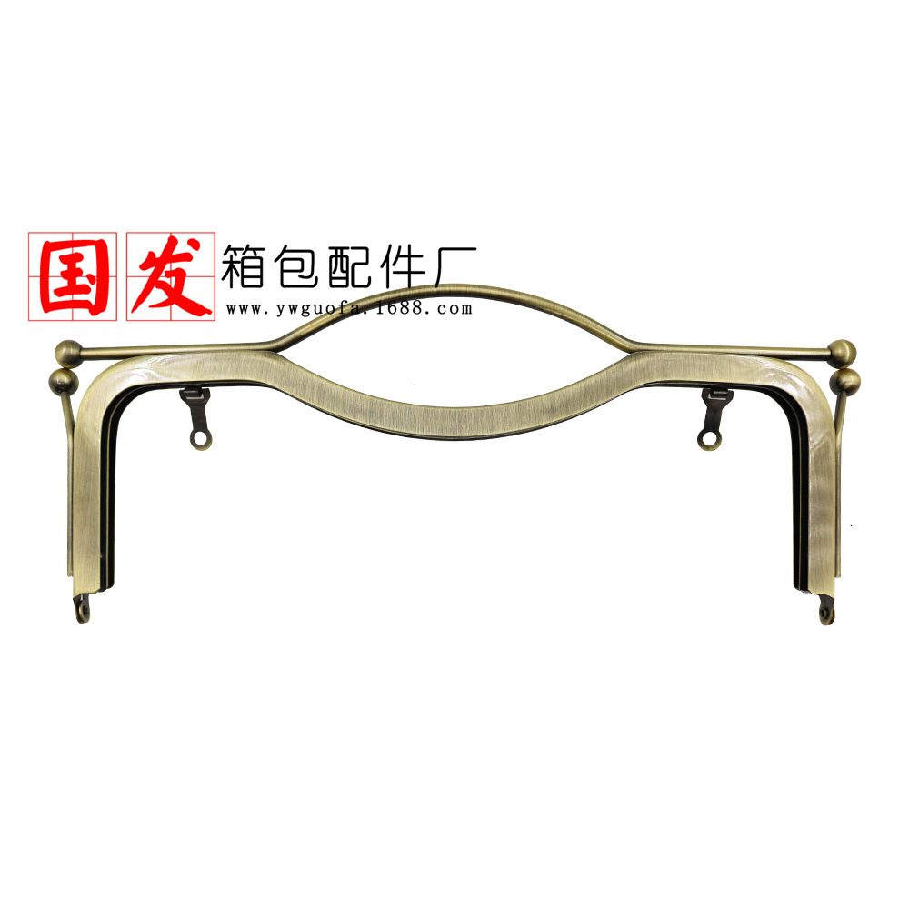 Sin agujeros de tornillo en stock: 27CM lisos sin agujeros labios oro labios mano de labio bolsa de gran tamaño