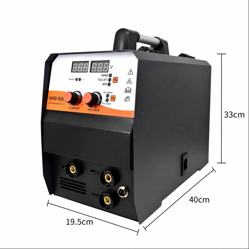 Máquina de soldadura eléctrica de alta potencia de hoja grande 220v sitio de construcción hogar conjunto completo de accesorios de alta corriente máquina de soldadura manual