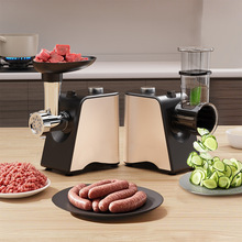 跨境家用电动多功能绞肉机 外贸定制全自动灌肠绞肉机小型家用