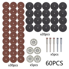 Cross-border bestseller 60-piece electric grinding set Electric tool rotating knife Wholesale