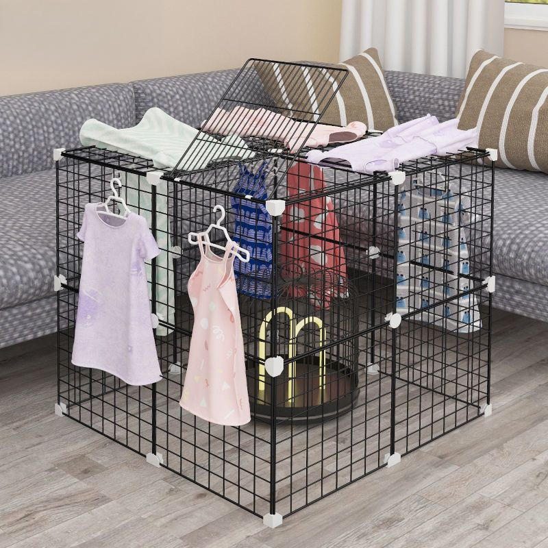 Foldable Indoor Clothes Drying Rack with Heating Function for Baby Clothes, Household Use, Small Sun-Protective Clothes Hanger