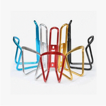 Colorful aluminum alloy bicycle accessories, bicycle water bottle holder, mountain bike water bottle holder, cup holder, multiple colors available