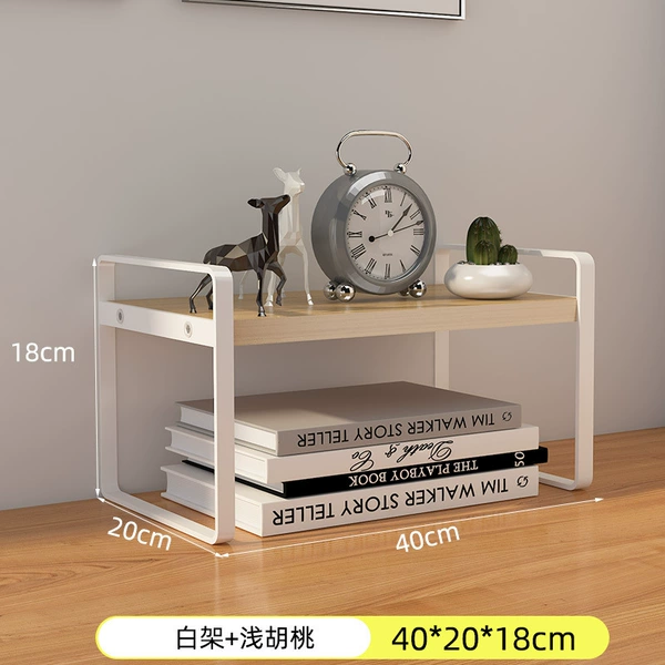Single-layer style, log board white shelf, 40 long