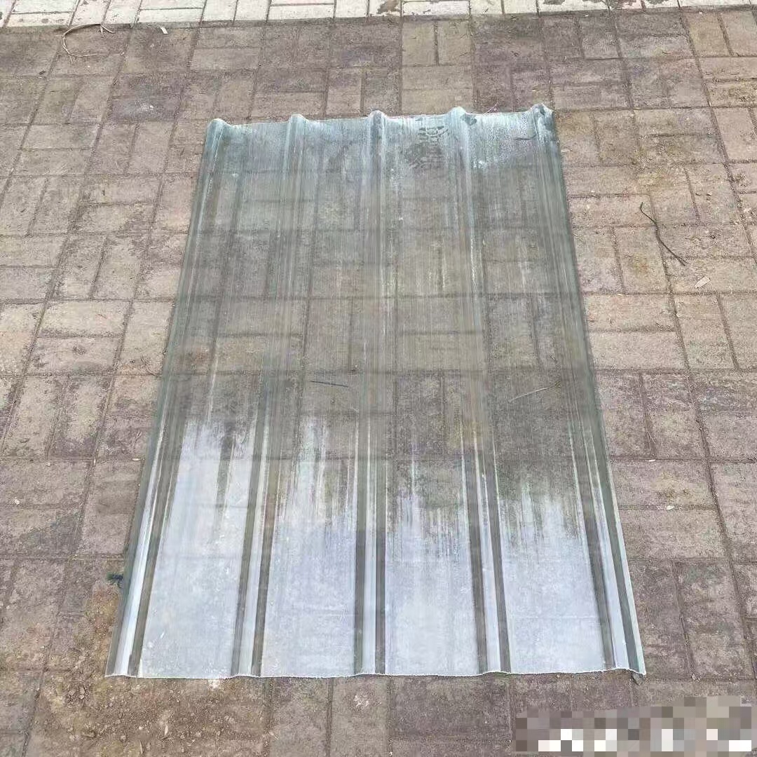 FRP玻璃纤维瓦屋顶瓦透明采光瓦厂房顶棚采光板树脂瓦片玻璃钢