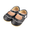 Retro children's small princess costume for leather shoes, footwear, soft sole, western style