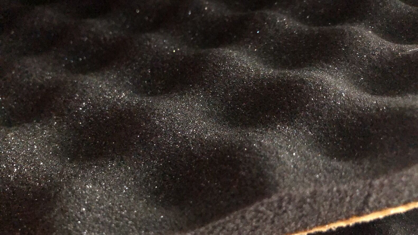 厂家供应黑色波浪海绵吸音隔音海绵/软包包装阻燃吸音海绵