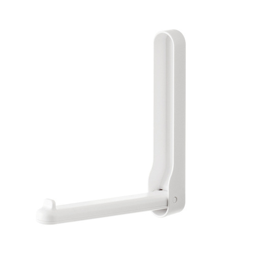 Factory direct sales wall-mounted clothes hanger storage rack balcony clothes drying rack hook organizing storage rack without punching for home use