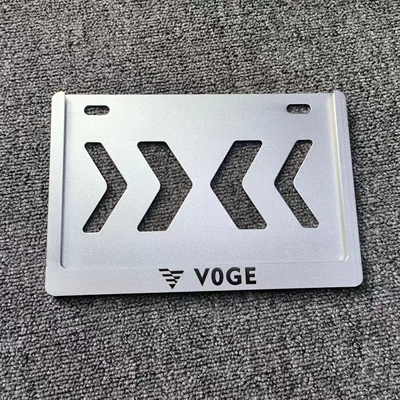 Nömrə qabı, Motorcycle Rear License Plate - mopai-magnesium-aluminum-alloy-anti-bending-frosted-silver-colorless