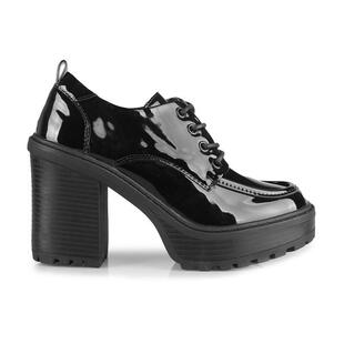 X 66893 Thick Sole Lace Up Loafer Chunky Heel ���ϵ������Ь