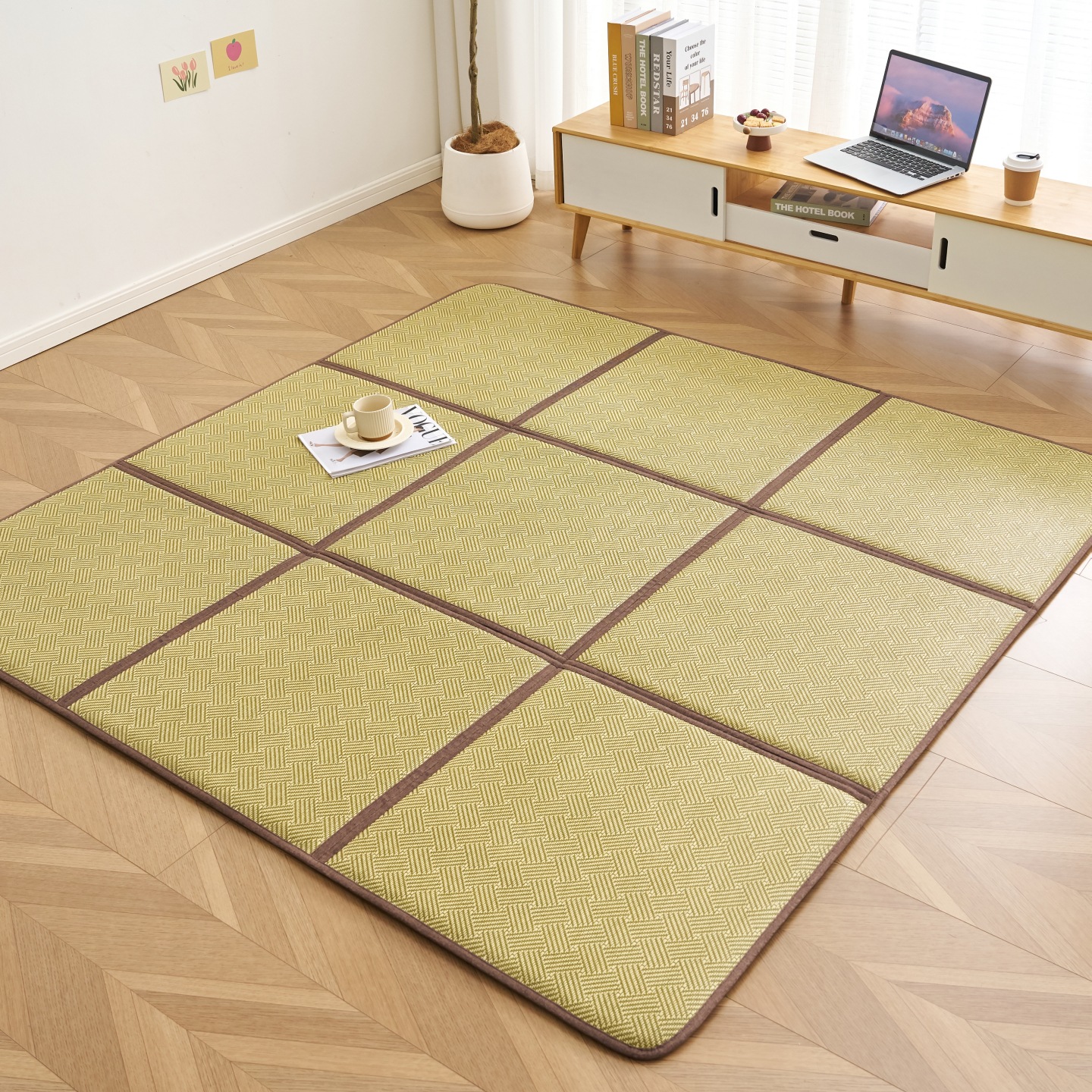 Nuevo tipo de estera de piso, estera de escalada, estera de piso doméstica de verano, estera de piso fría, estera de tatami plegable