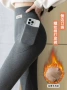 口袋加厚保暖秋冬打底裤