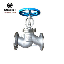 厂家生产销售不锈钢截止阀J41W-16P DN100 法兰硬密封截止阀