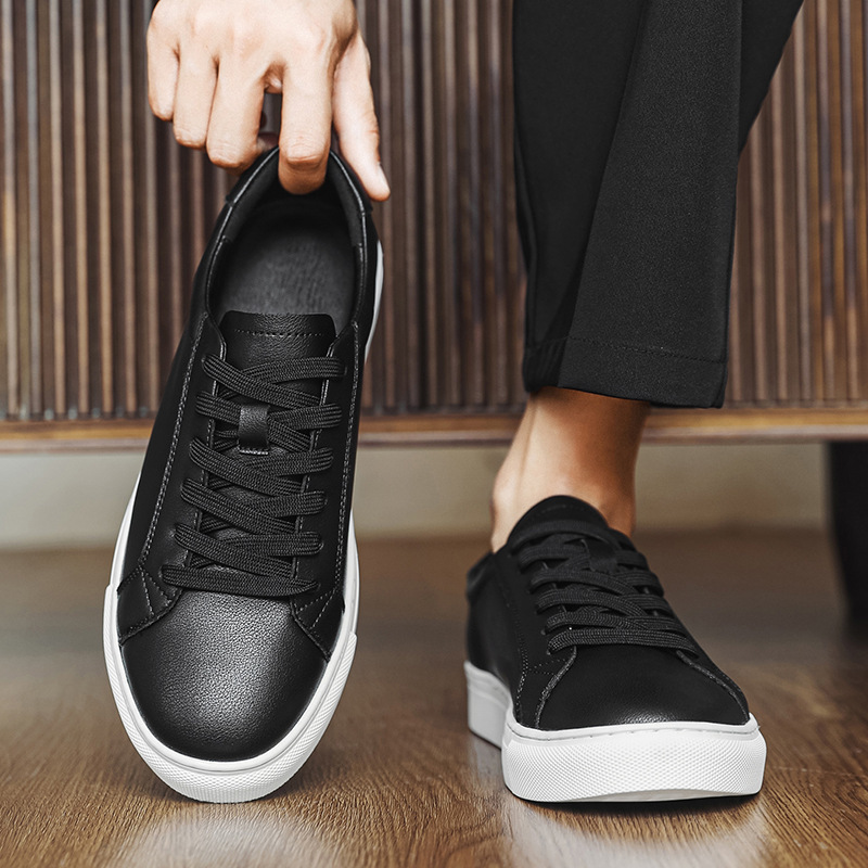 Genuine Leather Men's Shoes Size 46 Large Soft Sole White Shoes Large Size Men's Shoes Extra Wide 45 Trendy Sneakers Versatile 47 Genuine Leather Men's Shoes Size 46 Large Soft Sole White Shoes Large Size Men's Shoes Extra Wide 45 Trendy Sneakers Versatile 47